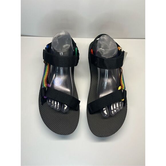 TEVA mens Sz 11 Midform Universal Rainbow Pride Sandal - Picture 10 of 13